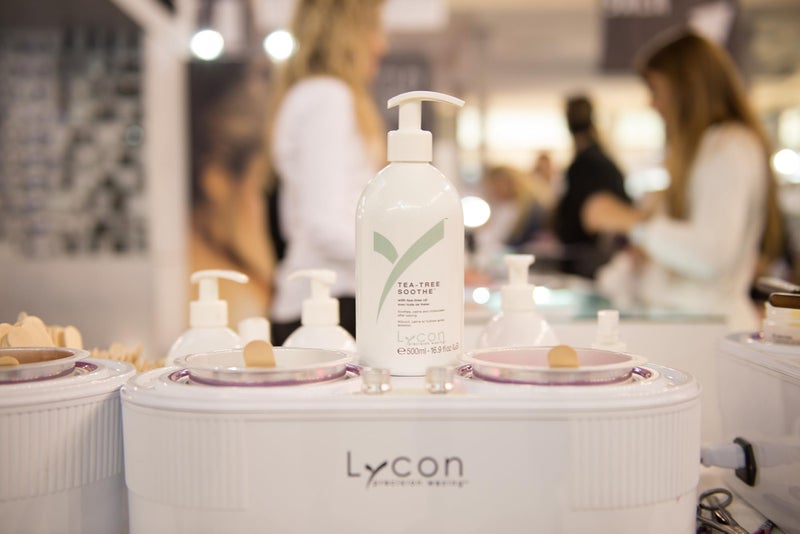 Lycon Tea Tree Soothe, Salon-Quality Post Wax Body Moisturizer with Tea Tree Oil, Rose and Chamomile, 16.9 oz - Image 1
